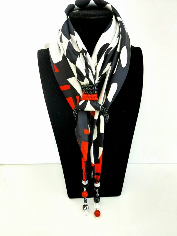 Foulard En Soie Rouge 60 X 60 Cm - Très Fin Et Léger - Accessoire Mode élégant Pour Femme Ou Homme