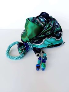 Foulard-vert