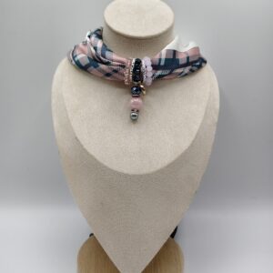 FOUALRD TOUR DE COU ÉCHIQUIER