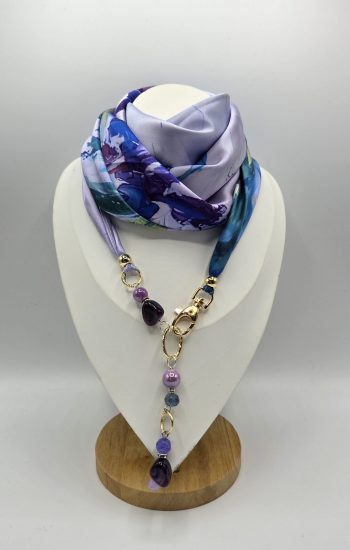 Foulard la touche impressionniste
